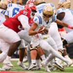 Photos of IU football vs. UCLA football at Memorial Stadium on October 25, 2025.