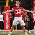 Photos of IU football vs. UCLA football at Memorial Stadium on October 25, 2025.