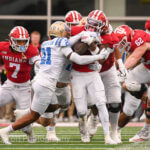 Photos of IU football vs. UCLA football at Memorial Stadium on October 25, 2025.