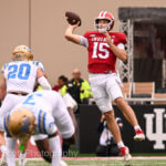 Photos of IU football vs. UCLA football at Memorial Stadium on October 25, 2025.