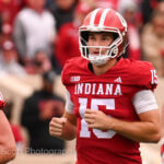 Photos of IU football vs. UCLA football at Memorial Stadium on October 25, 2025.
