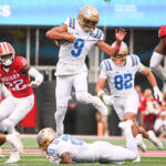 Photos of IU football vs. UCLA football at Memorial Stadium on October 25, 2025.