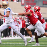 Photos of IU football vs. UCLA football at Memorial Stadium on October 25, 2025.
