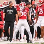 Photos of IU football vs. UCLA football at Memorial Stadium on October 25, 2025.