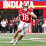 Photos of IU football vs. UCLA football at Memorial Stadium on October 25, 2025.
