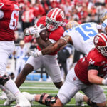 Photos of IU football vs. UCLA football at Memorial Stadium on October 25, 2025.