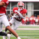 Photos of IU football vs. UCLA football at Memorial Stadium on October 25, 2025.