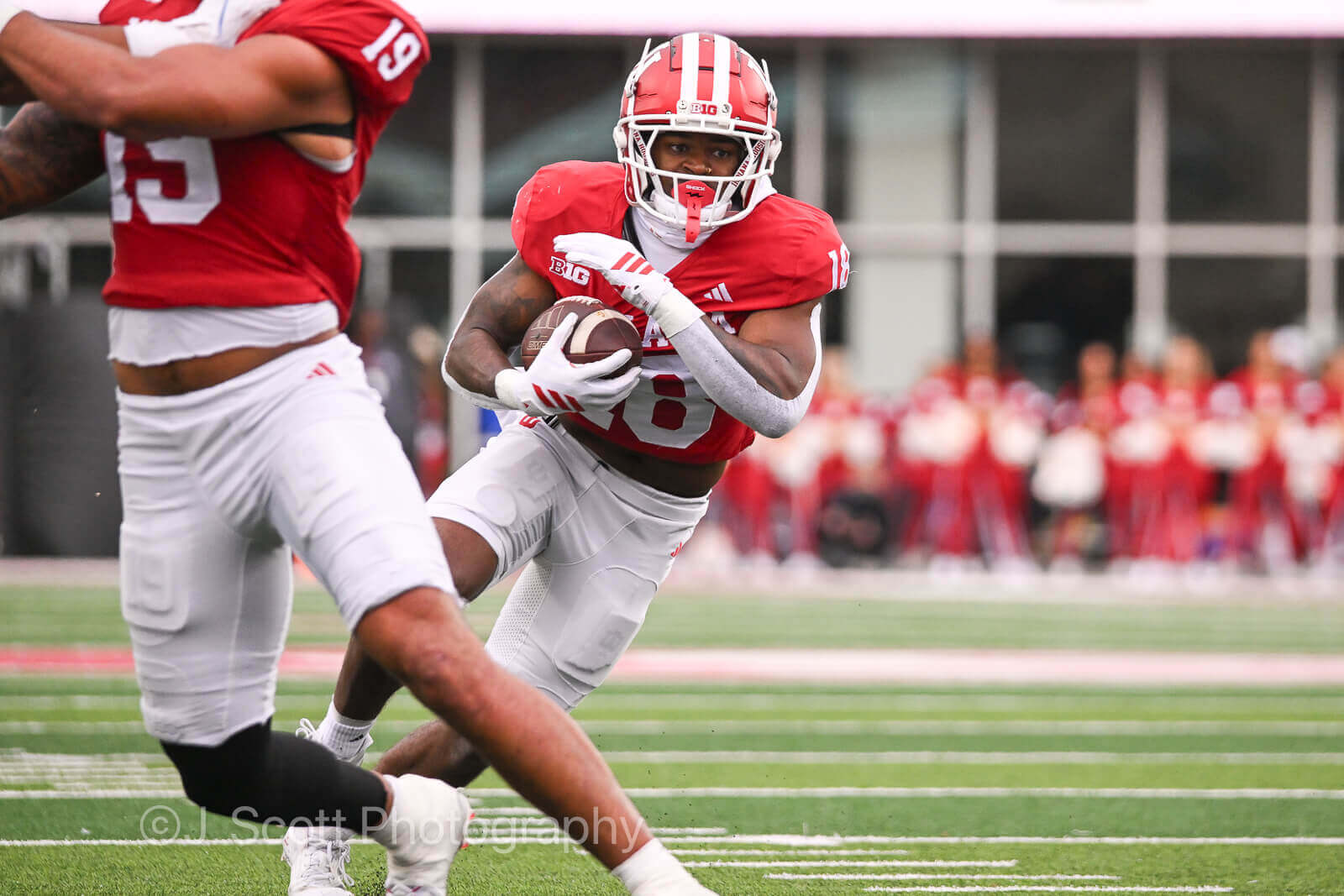 Photos of IU football vs. UCLA football at Memorial Stadium on October 25, 2025.