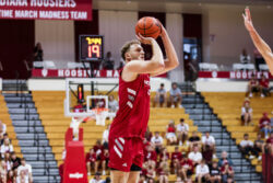 IU basketball shows off 3-point shooting in shortened Cream and Crimson scrimmage