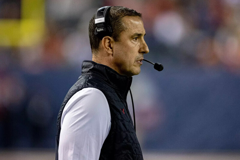 Wisconsin coach Luke Fickell.