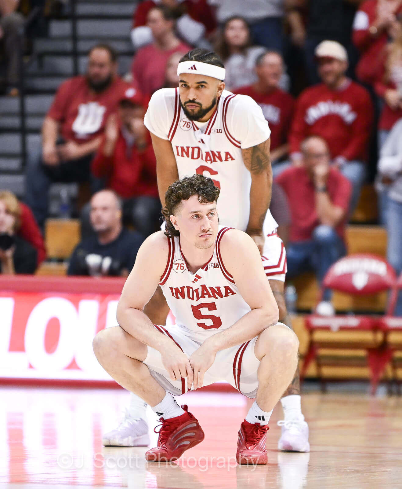 Photos of IU basketball's 98-51 win against Alabama A&M.