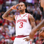 Photos of IU basketball's 98-51 win against Alabama A&M.