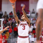 Photos of IU basketball's 98-51 win against Alabama A&M.
