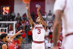 Photos of IU basketball's 98-51 win against Alabama A&M.
