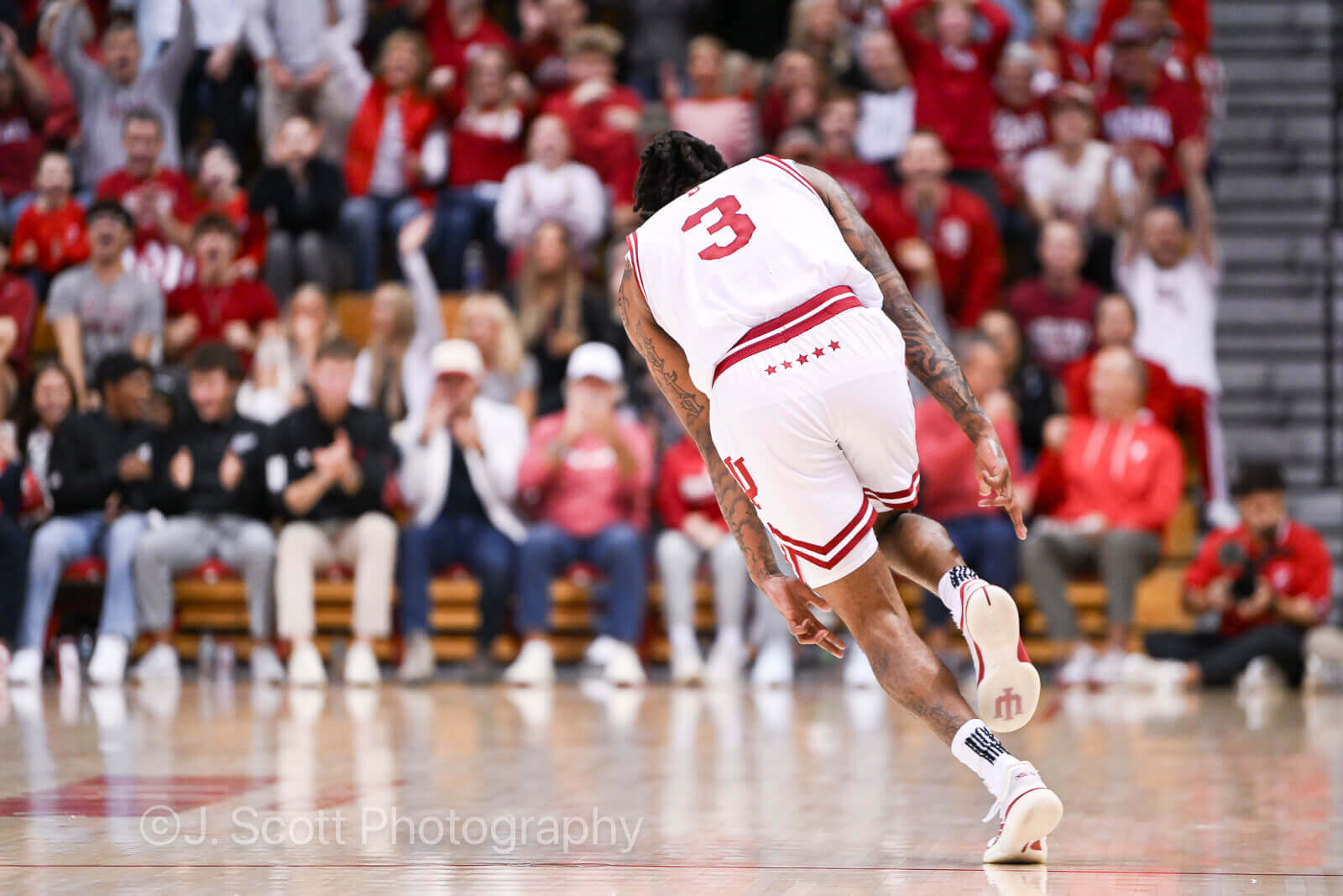 Photos of IU basketball's 98-51 win against Alabama A&M.