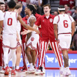 Photos of IU basketball's 98-51 win against Alabama A&M.
