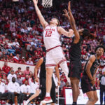 Photos of IU basketball's 98-51 win against Alabama A&M.