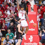 Photos of IU basketball's 98-51 win against Alabama A&M.