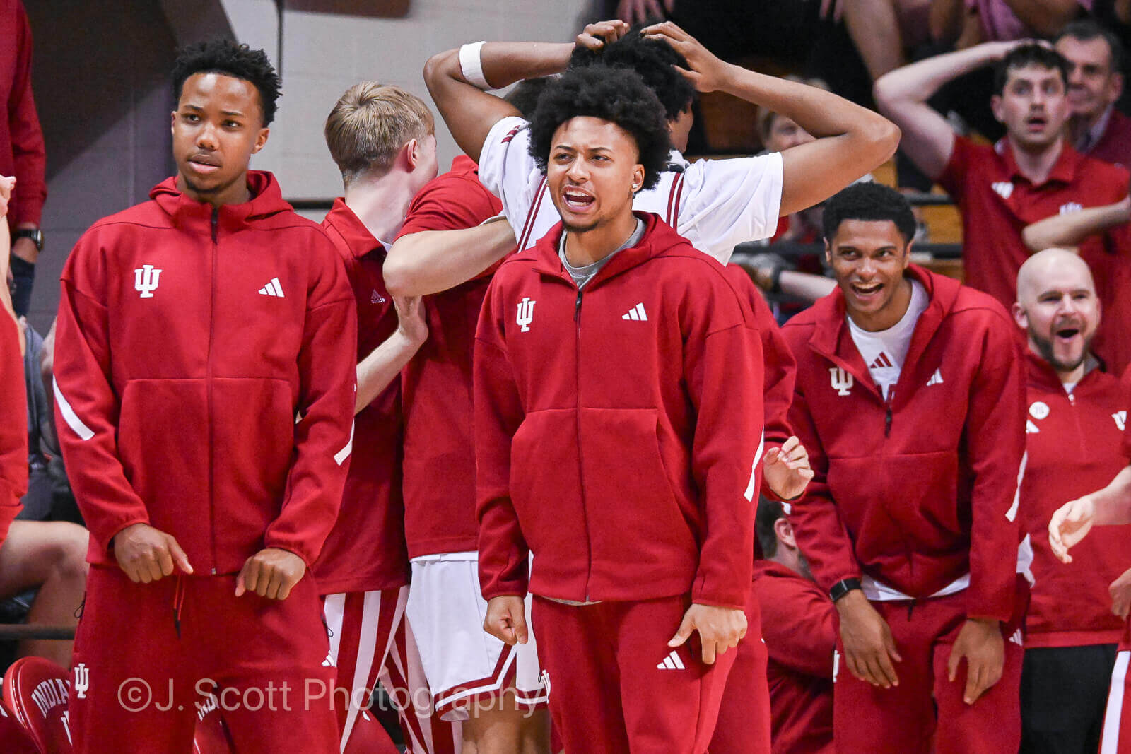 Photos of IU basketball's 98-51 win against Alabama A&M.