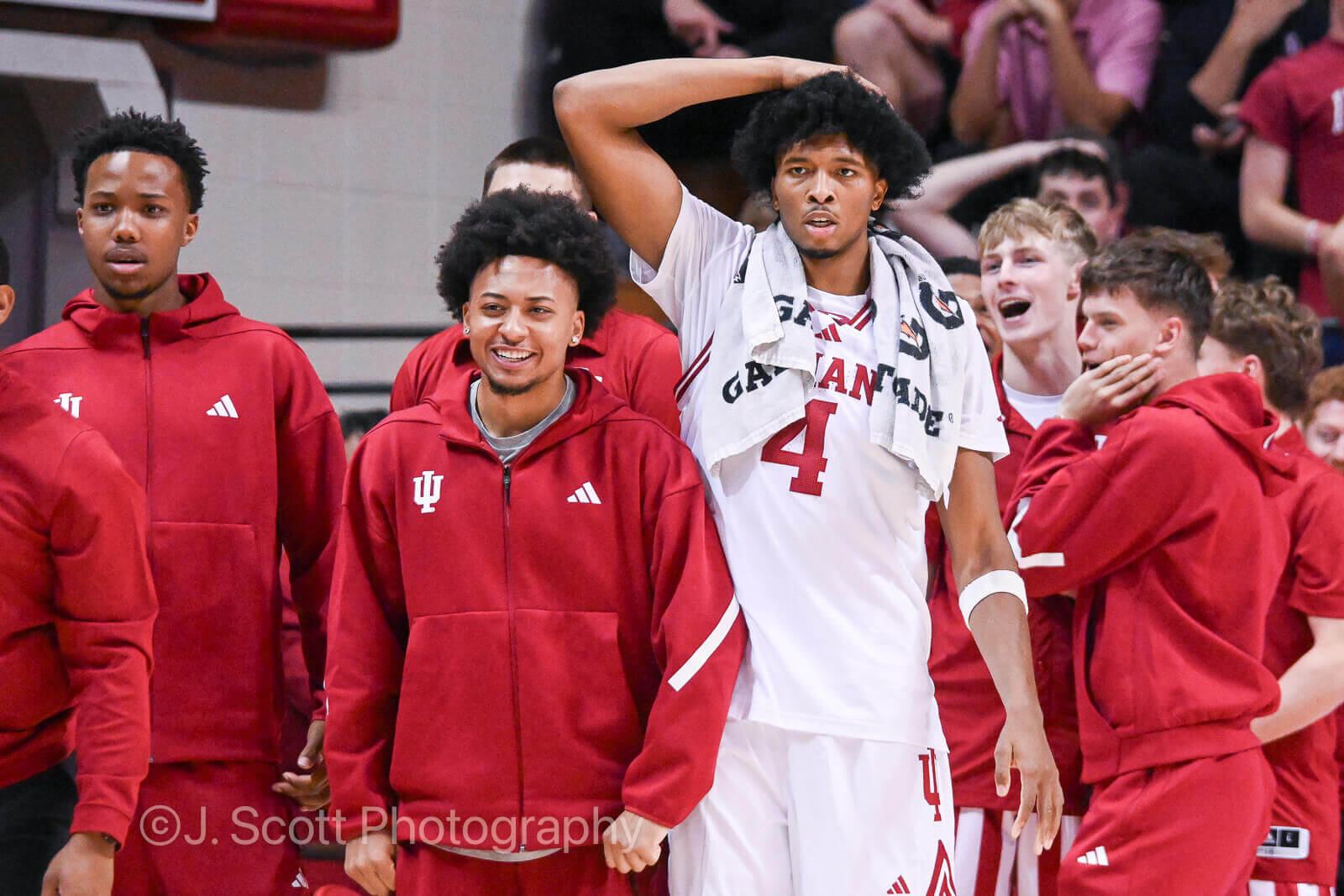 Photos of IU basketball's 98-51 win against Alabama A&M.