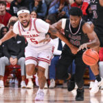 Photos of IU basketball's 98-51 win against Alabama A&M.