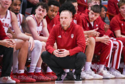 Photos of IU basketball's 98-51 win against Alabama A&M.