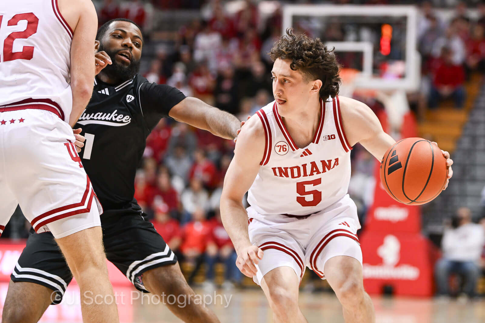 Photos of IU basketball's 101-70 win against Milwaukee at Simon Skjodt Assembly Hall.
