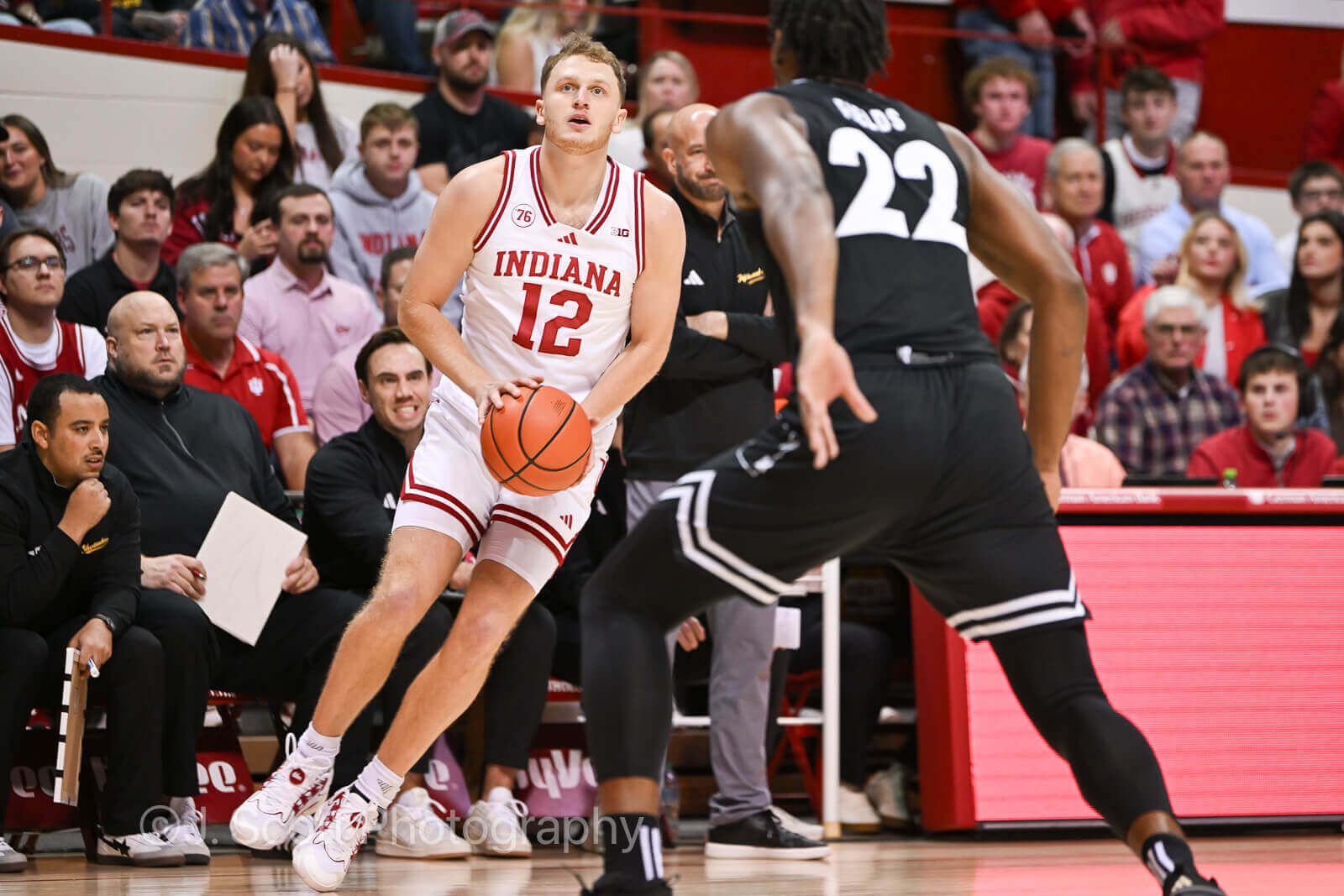 Photos of IU basketball's 101-70 win against Milwaukee at Simon Skjodt Assembly Hall.