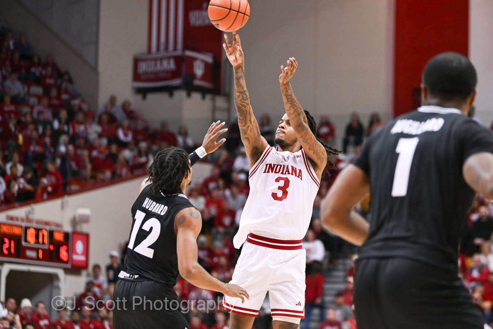 Photos of IU basketball's 101-70 win against Milwaukee at Simon Skjodt Assembly Hall.
