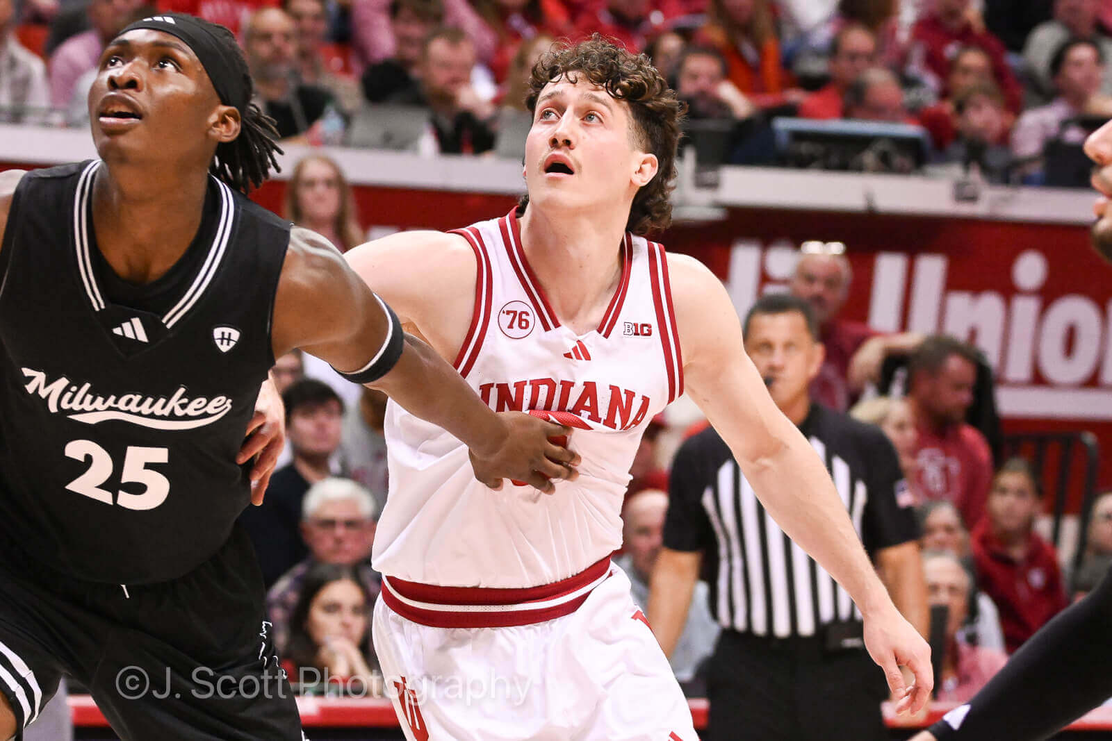 Photos of IU basketball's 101-70 win against Milwaukee at Simon Skjodt Assembly Hall.