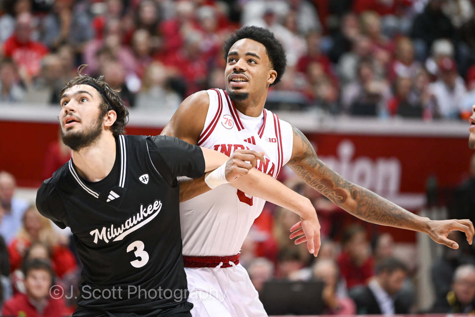 Photos of IU basketball's 101-70 win against Milwaukee at Simon Skjodt Assembly Hall.