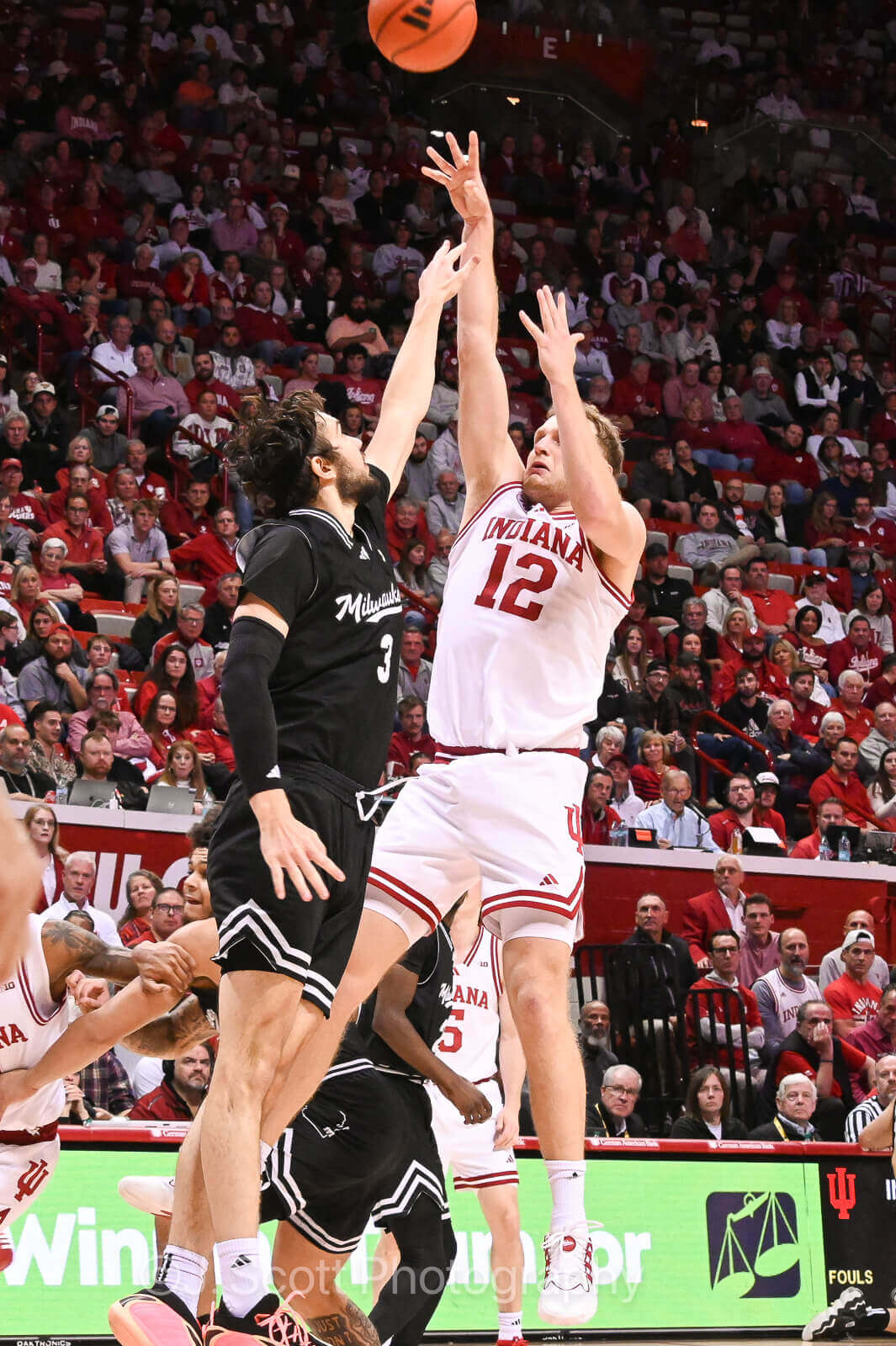 Photos of IU basketball's 101-70 win against Milwaukee at Simon Skjodt Assembly Hall.
