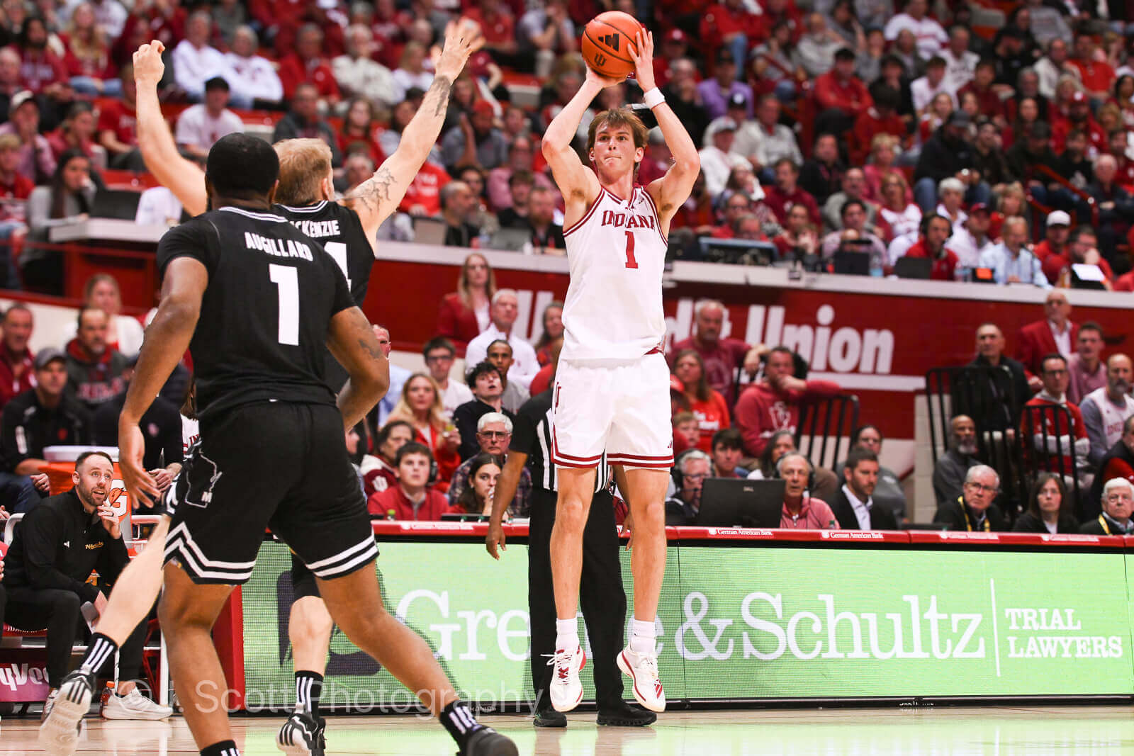 Photos of IU basketball's 101-70 win against Milwaukee at Simon Skjodt Assembly Hall.