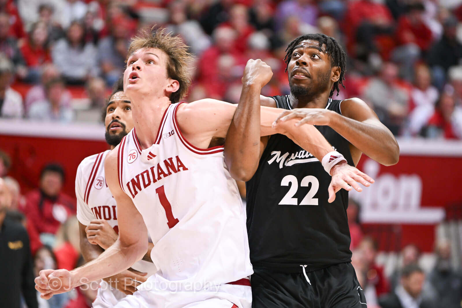 Photos of IU basketball's 101-70 win against Milwaukee at Simon Skjodt Assembly Hall.