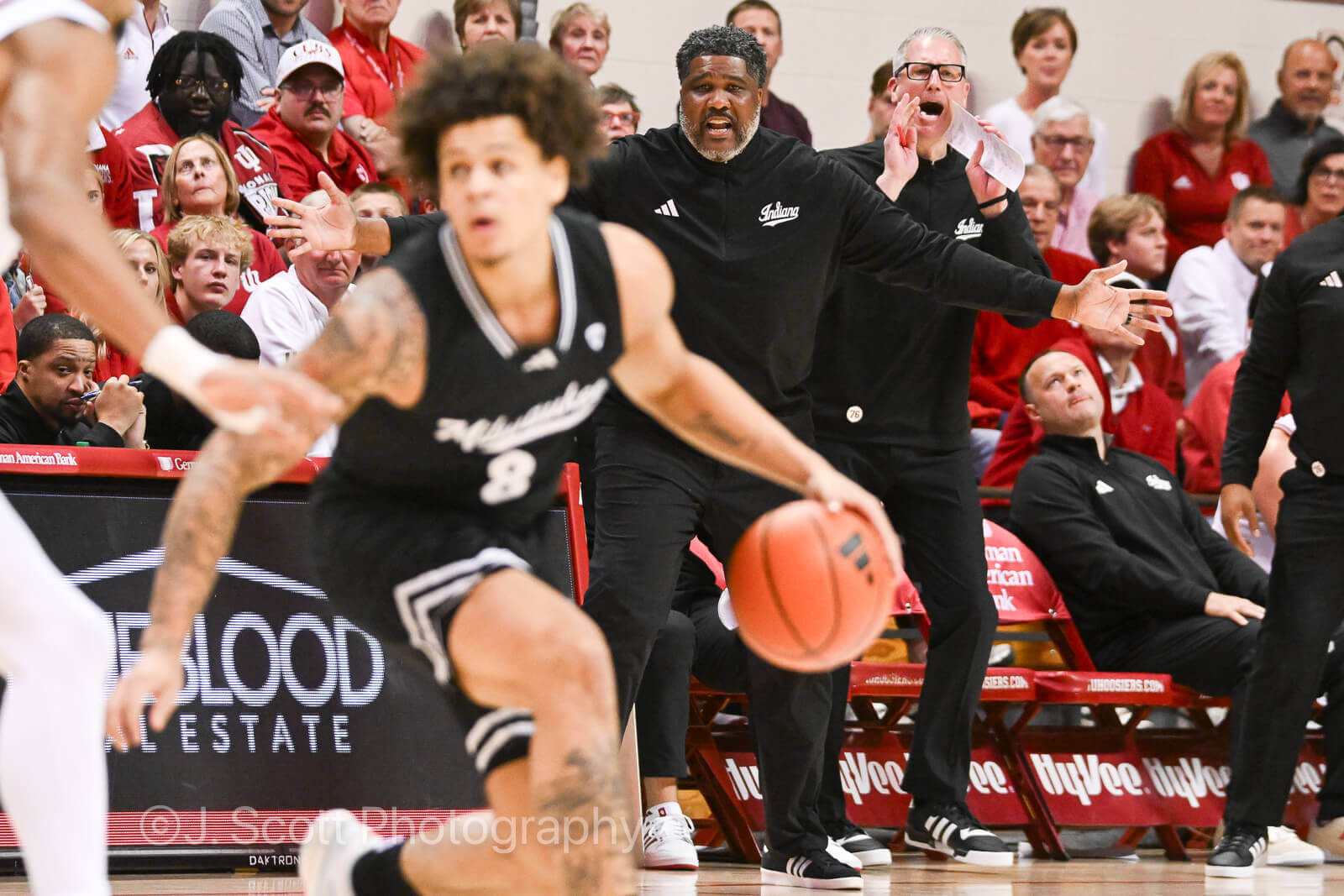 Photos of IU basketball's 101-70 win against Milwaukee at Simon Skjodt Assembly Hall.