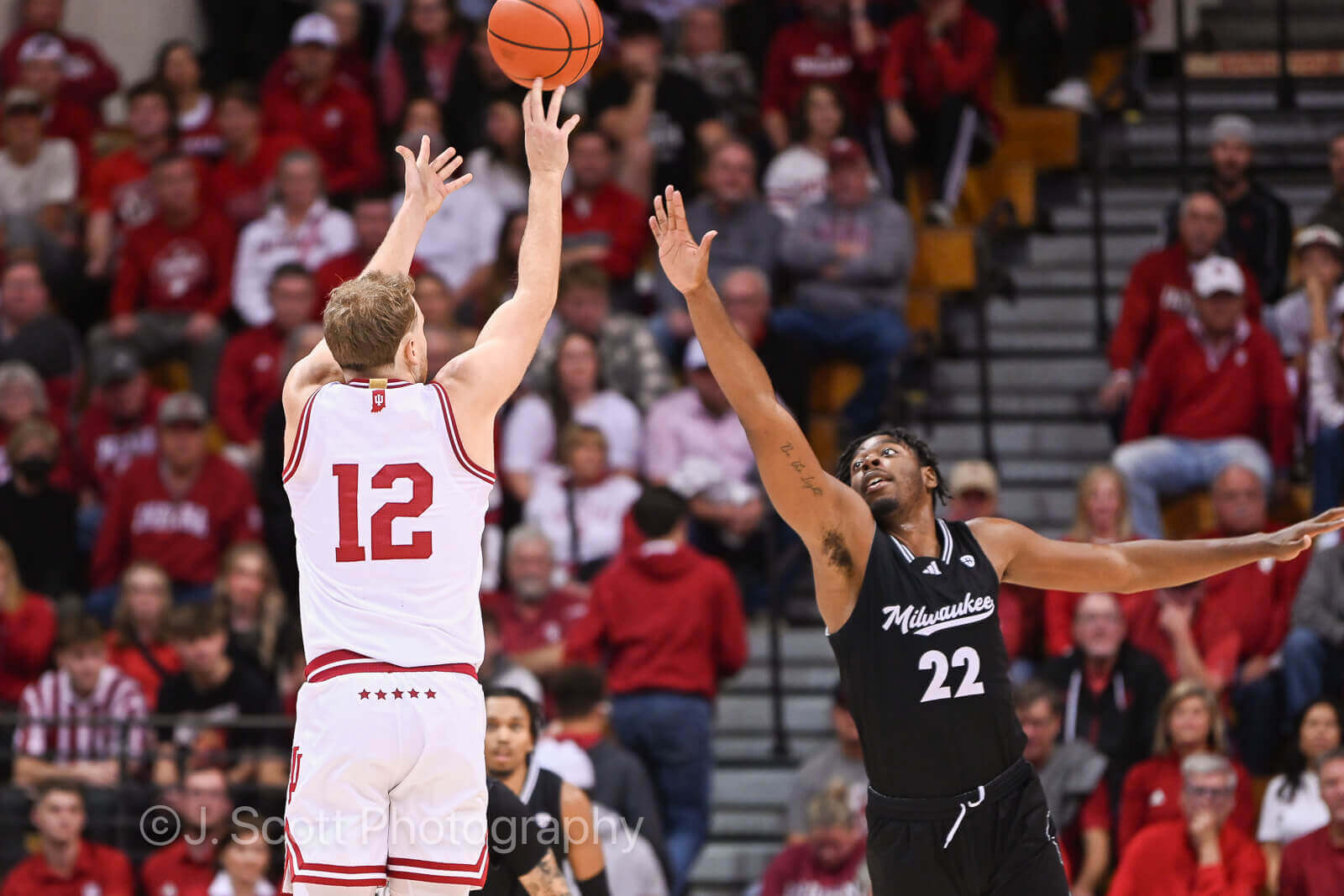 Photos of IU basketball's 101-70 win against Milwaukee at Simon Skjodt Assembly Hall.