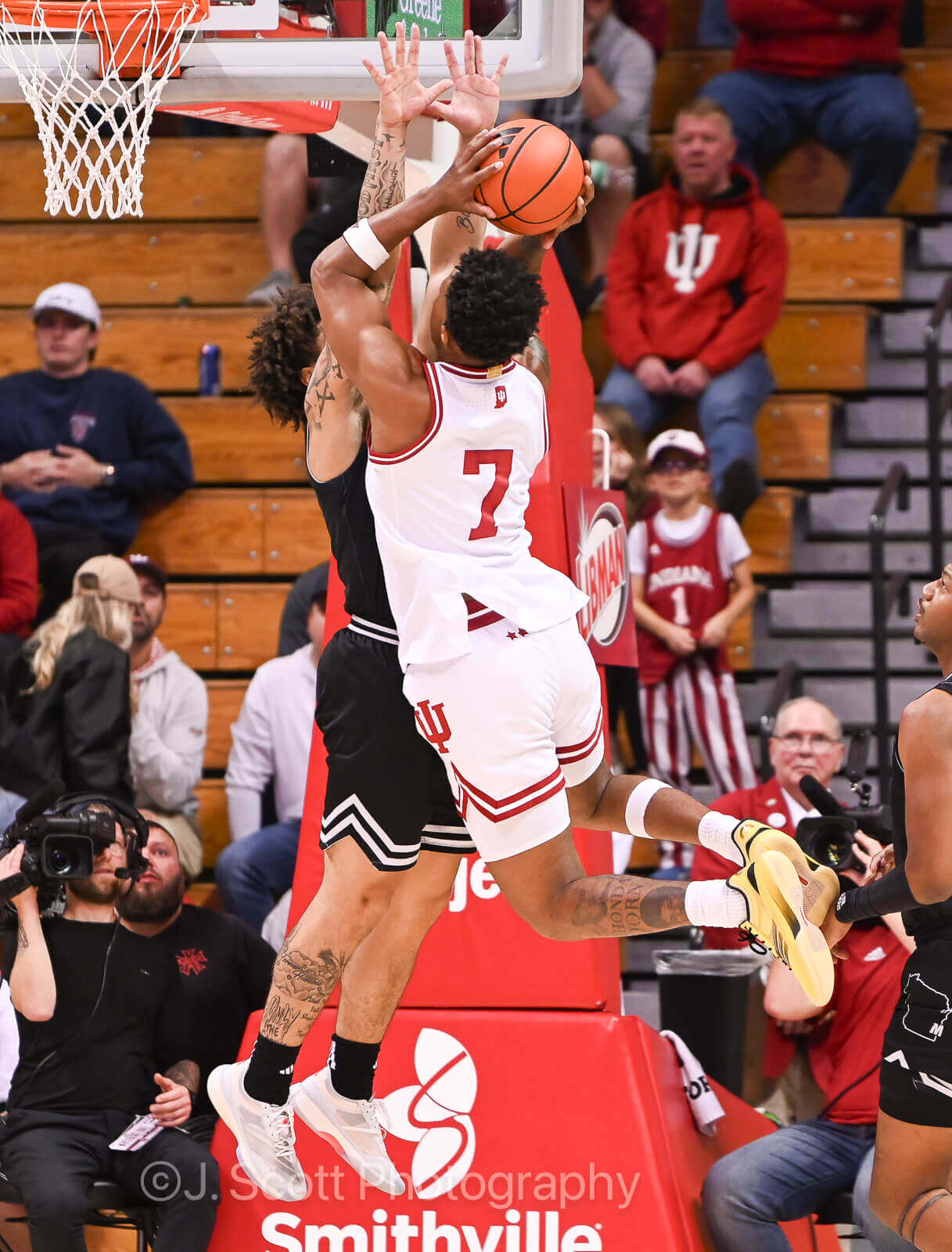 Photos of IU basketball's 101-70 win against Milwaukee at Simon Skjodt Assembly Hall.