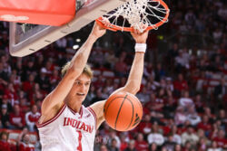 Photos of IU basketball's win against Incarnate Word at Simon Skjodt Assembly Hall.