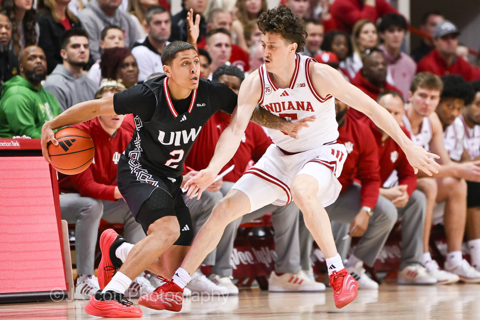 Photos of IU basketball's win against Incarnate Word at Simon Skjodt Assembly Hall.