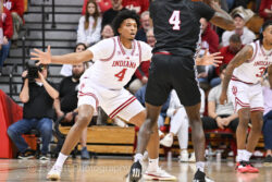 Photos of IU basketball's win against Incarnate Word at Simon Skjodt Assembly Hall.