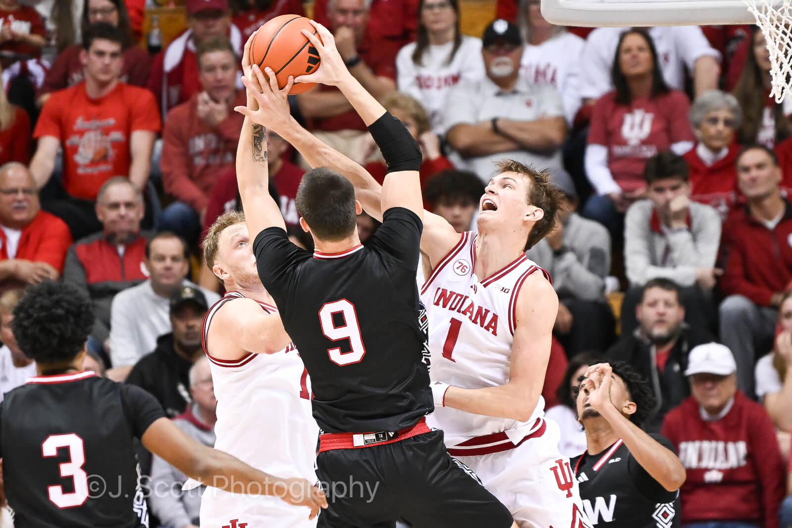 Photos of IU basketball's win against Incarnate Word at Simon Skjodt Assembly Hall.