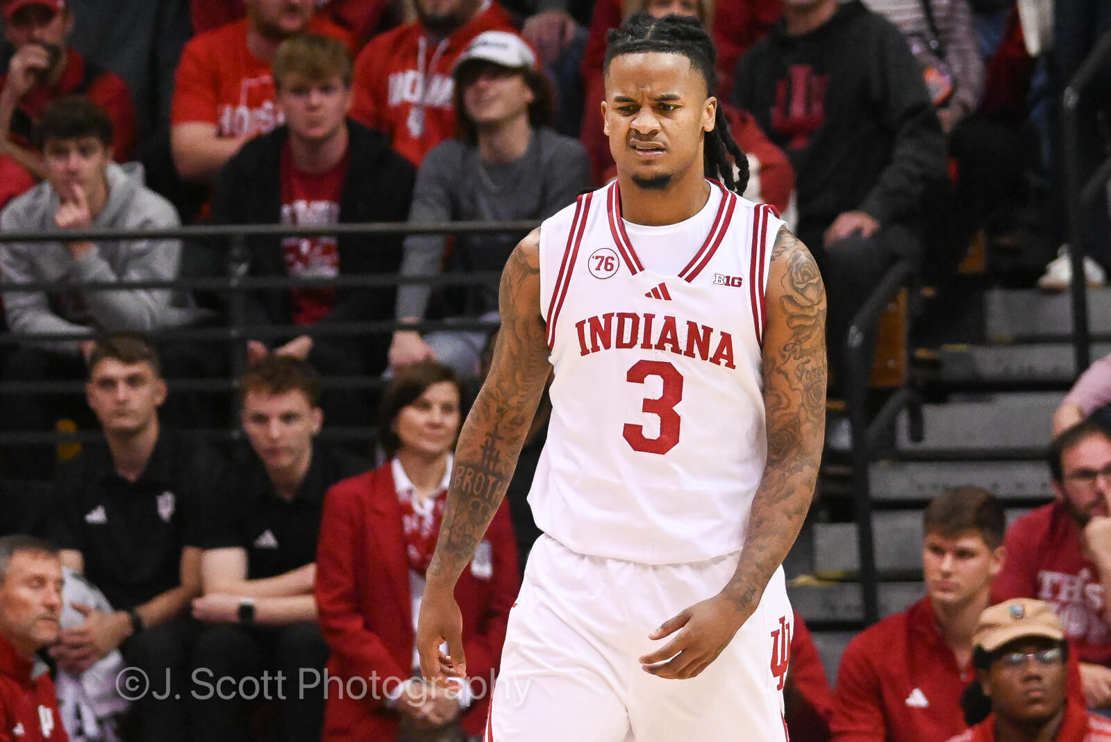 Photos of IU basketball's win against Incarnate Word at Simon Skjodt Assembly Hall.