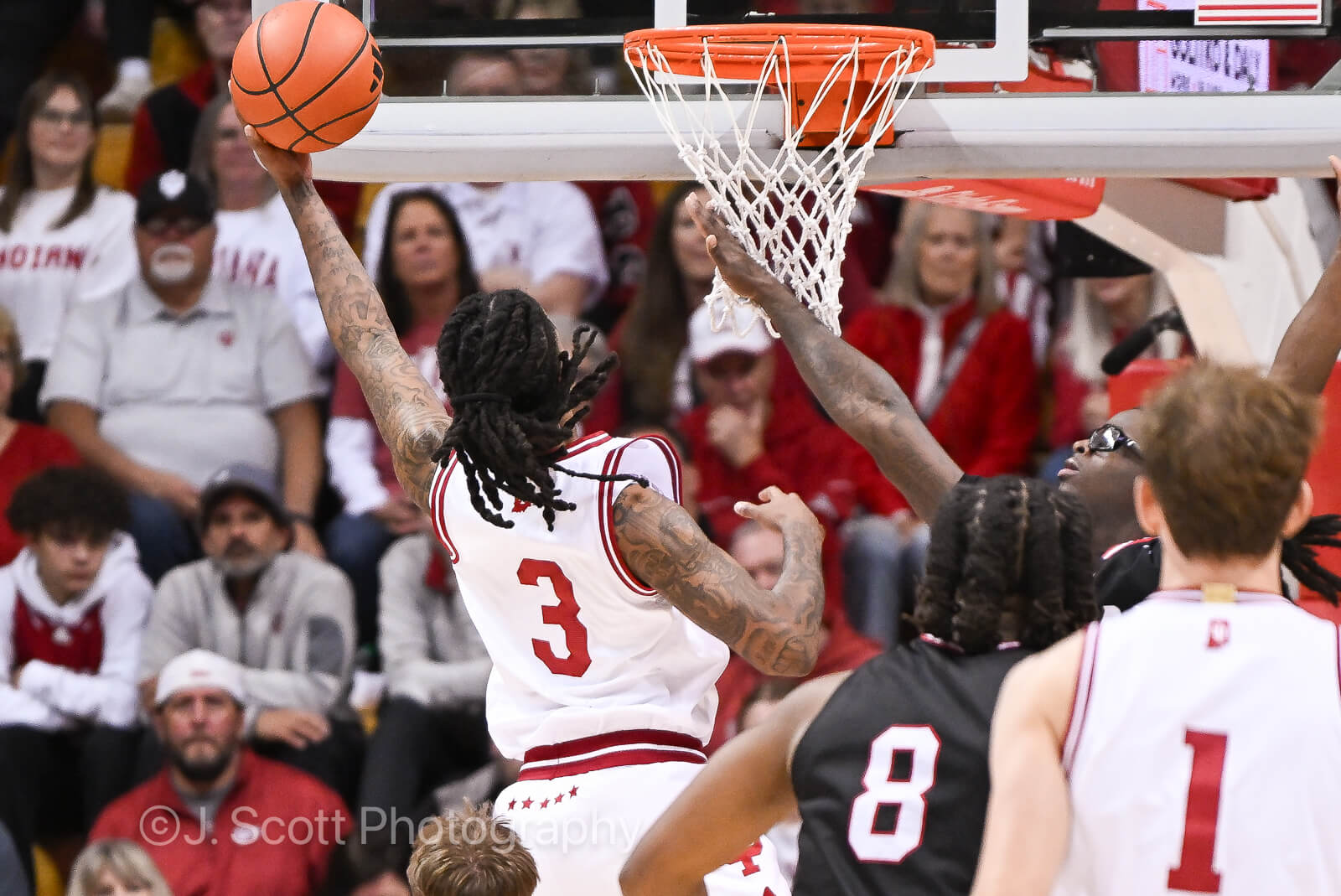 Photos of IU basketball's win against Incarnate Word at Simon Skjodt Assembly Hall.