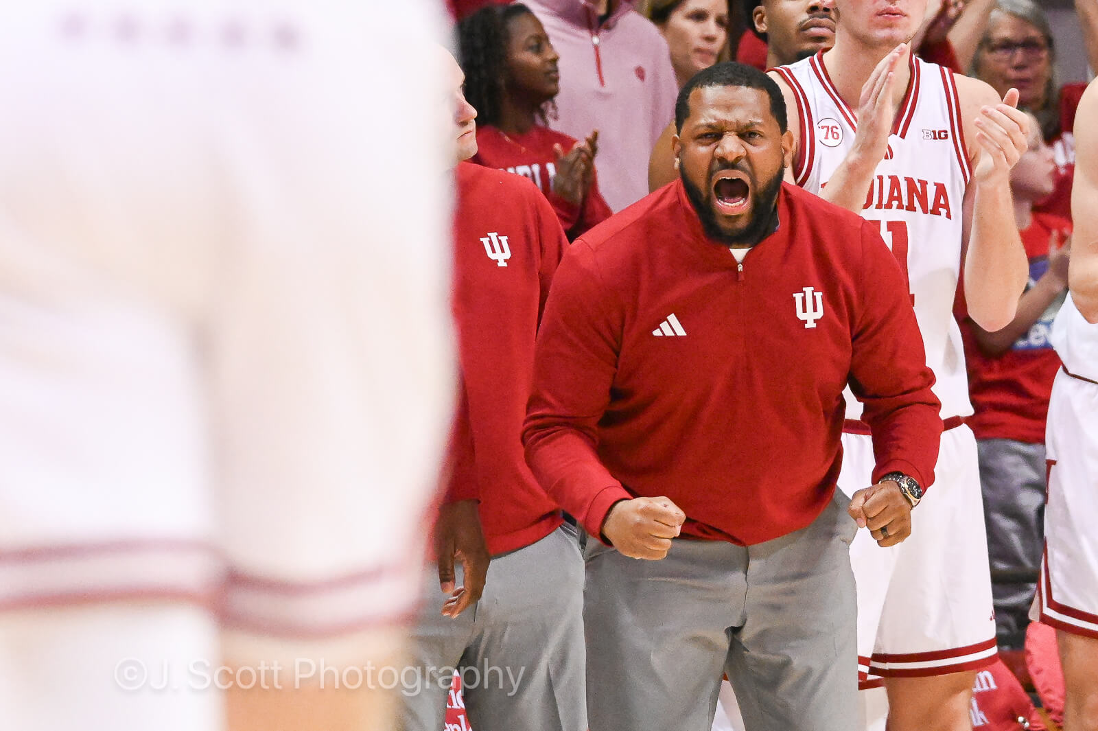 Photos of IU basketball's win against Incarnate Word at Simon Skjodt Assembly Hall.