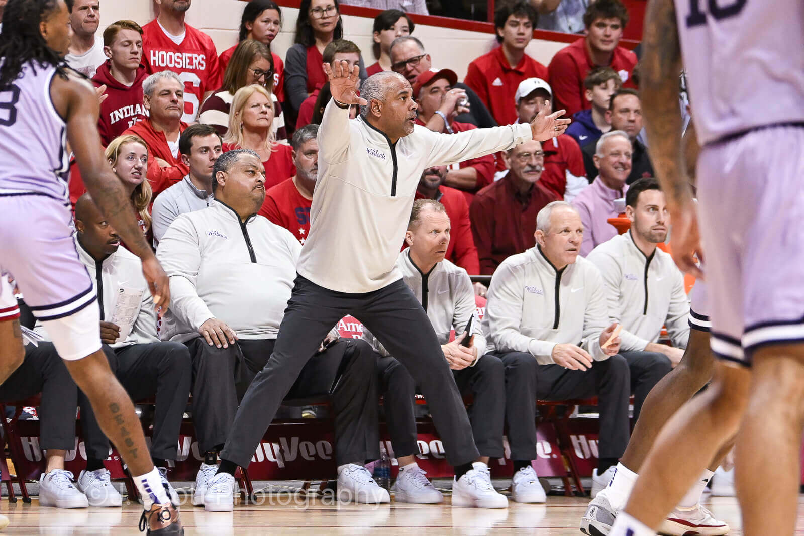 Photos from IU basketball's 86-69 win against Kansas State at Simon Skjodt Assembly Hall.