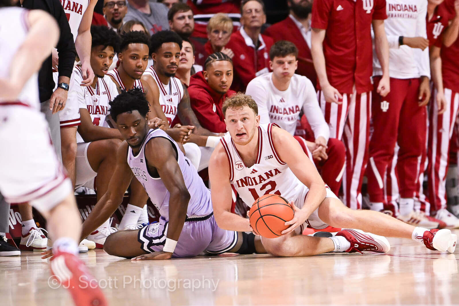 Photos from IU basketball's 86-69 win against Kansas State at Simon Skjodt Assembly Hall.