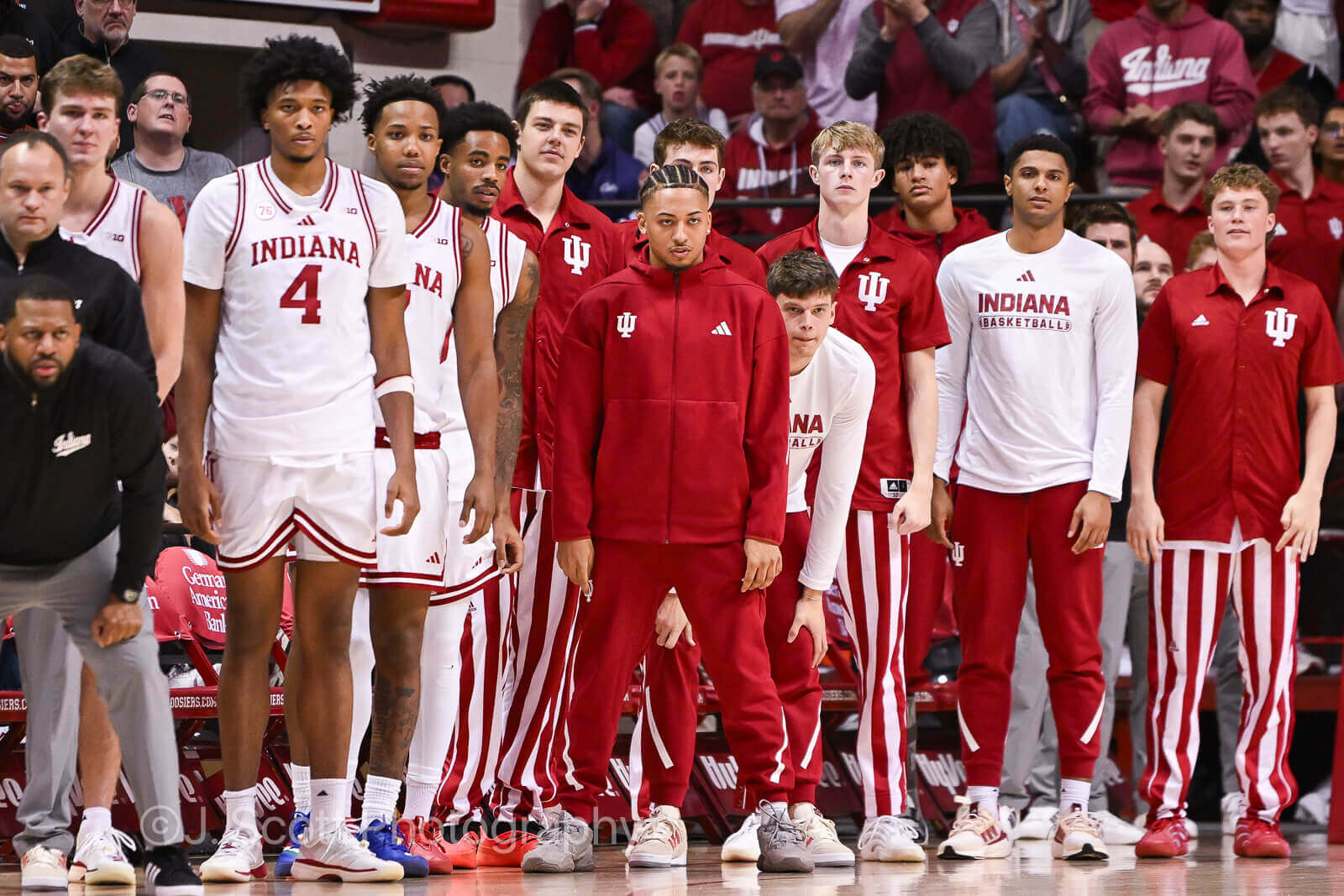 Photos from IU basketball's 86-69 win against Kansas State at Simon Skjodt Assembly Hall.