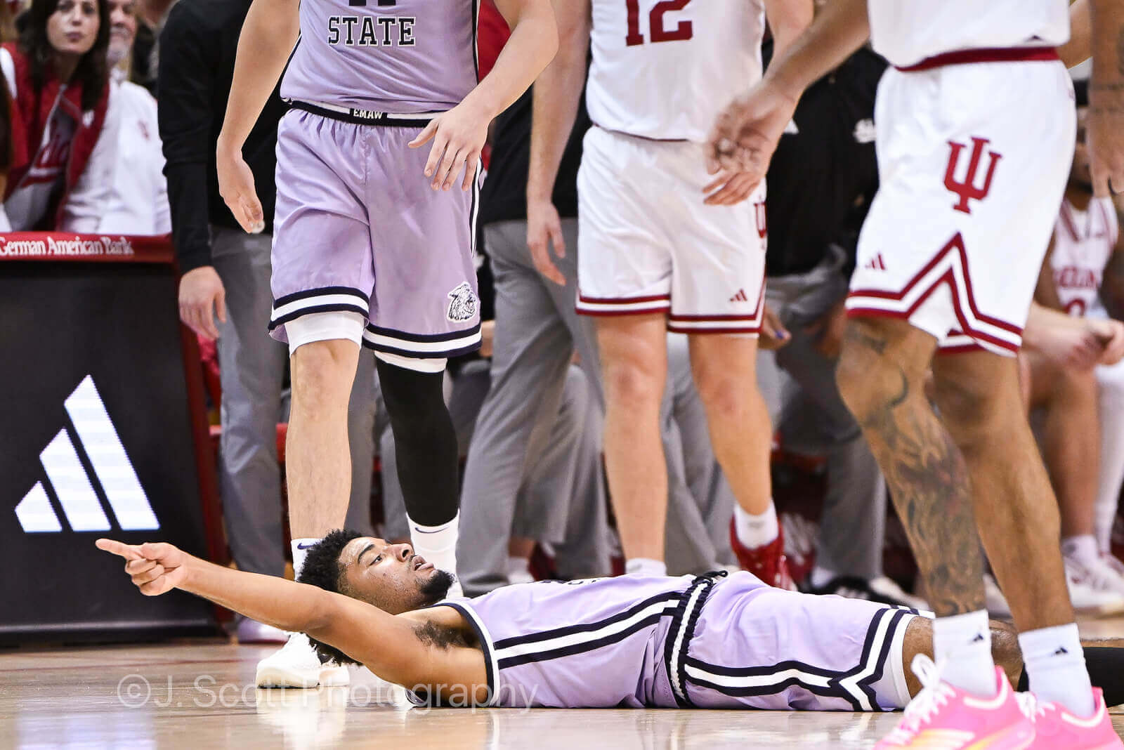 Photos from IU basketball's 86-69 win against Kansas State at Simon Skjodt Assembly Hall.