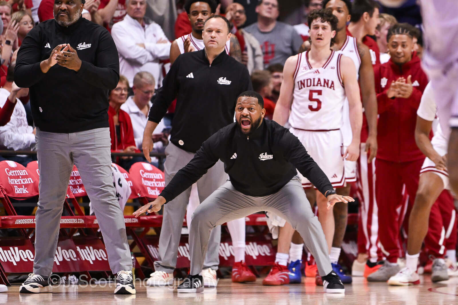 Photos from IU basketball's 86-69 win against Kansas State at Simon Skjodt Assembly Hall.