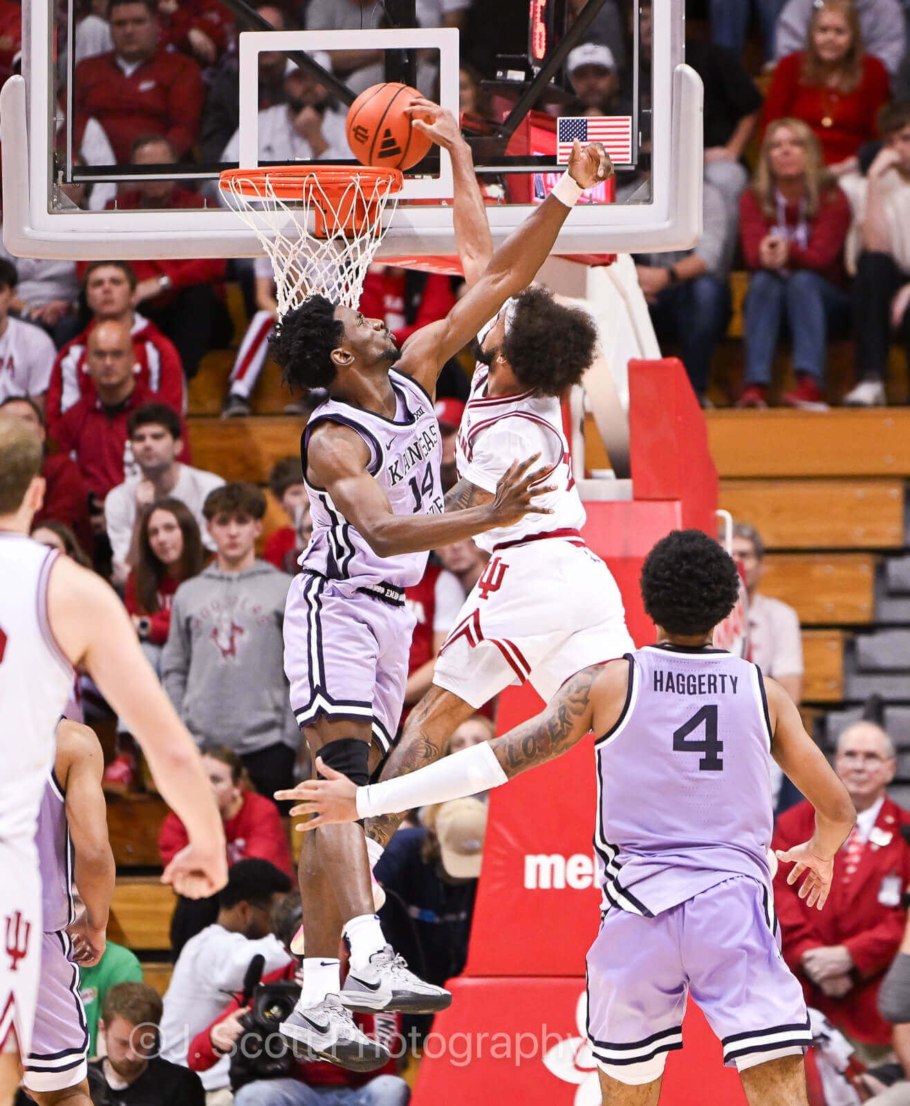 Photos from IU basketball's 86-69 win against Kansas State at Simon Skjodt Assembly Hall.